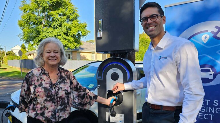 Northern Beaches power poles transformed into electric vehicle charging stations